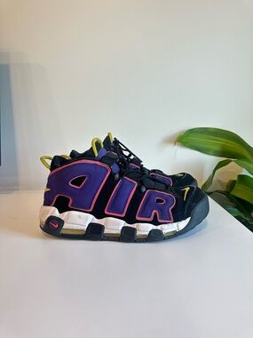 Nike Air More Uptempo 96 Black Court Purple DZ5187-001 Men's US 13